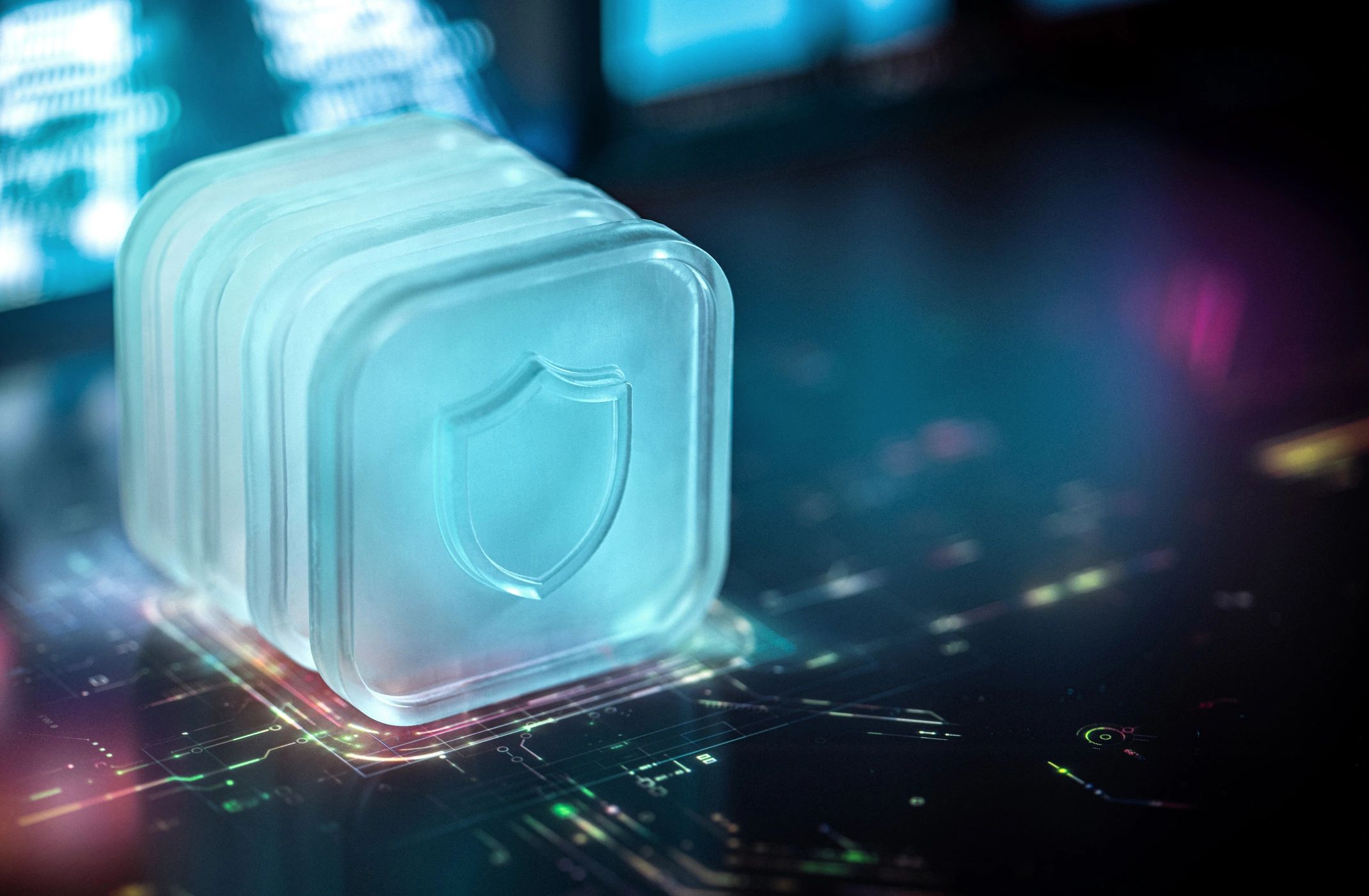 crypto network blockchain shield